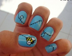 diseños de uñas lindas y sencillas